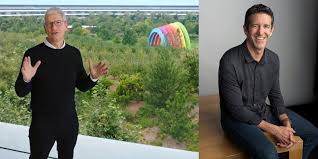 Apple leadership transition involving Tim Cook and John Ternus
